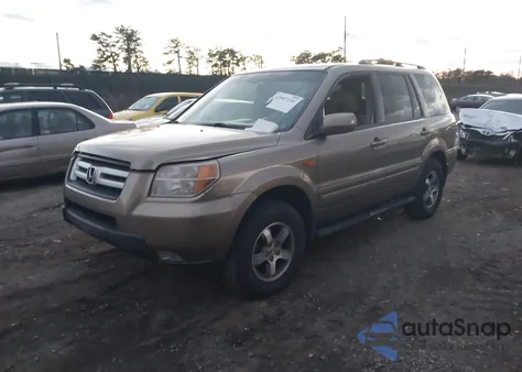 2008 Honda Pilot Ex-L from USA, damaged, VIN 5FNYF18778B031350